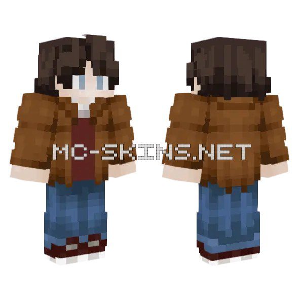 Brown Jacket Boy