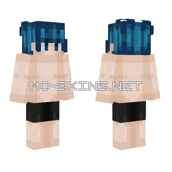 Brunoplaya2 Blue Hair