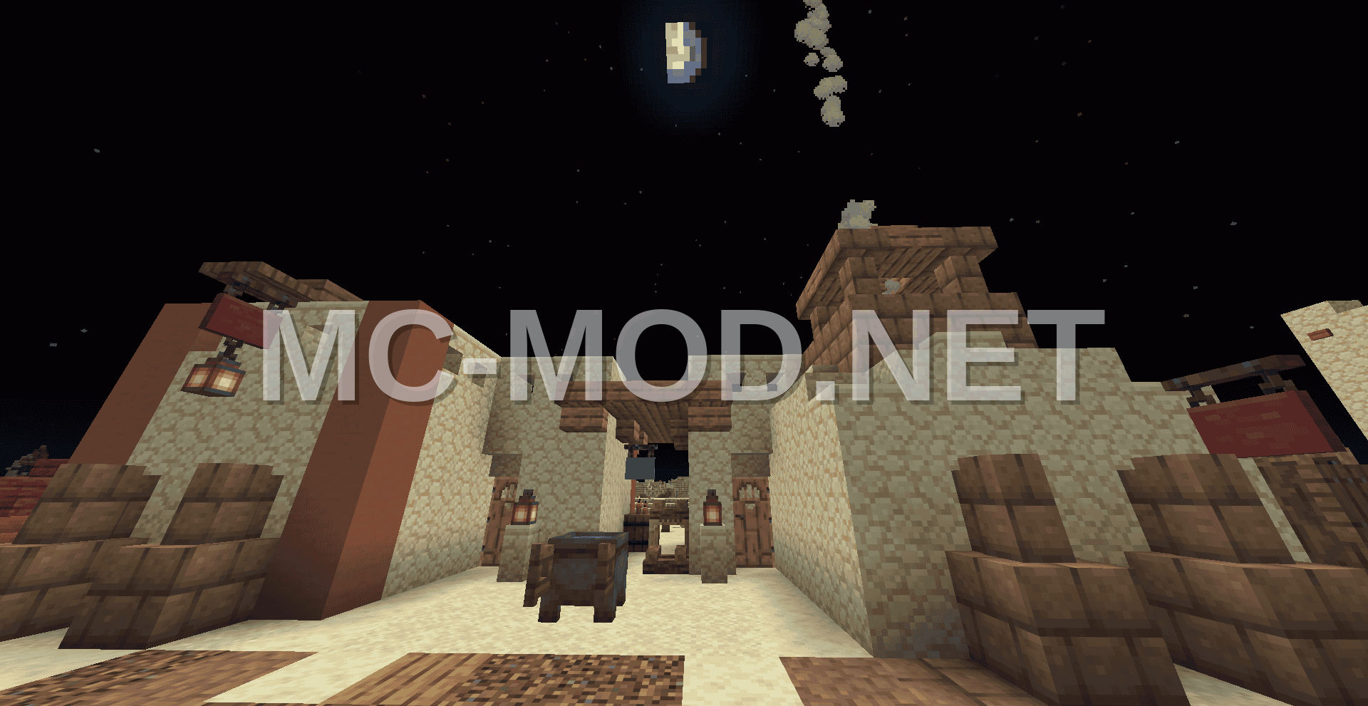 Desert House Minecraft Build