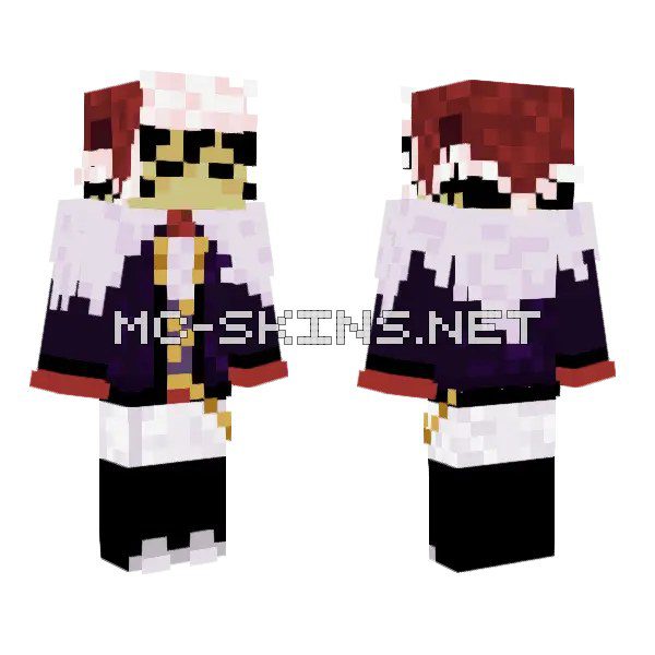 Crimson Hooded Figure