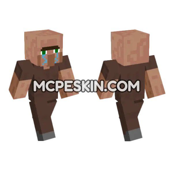 Crying Villager Steve
