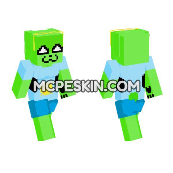 Cute Green Rabbit
