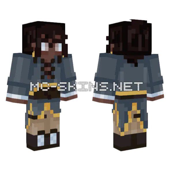 Dark Blue Mage Robes