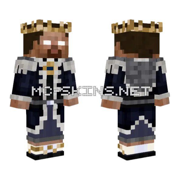 Dark Blue Robed Figure