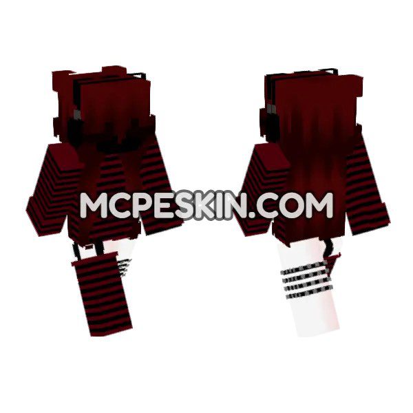 Dark Red and Black Figure