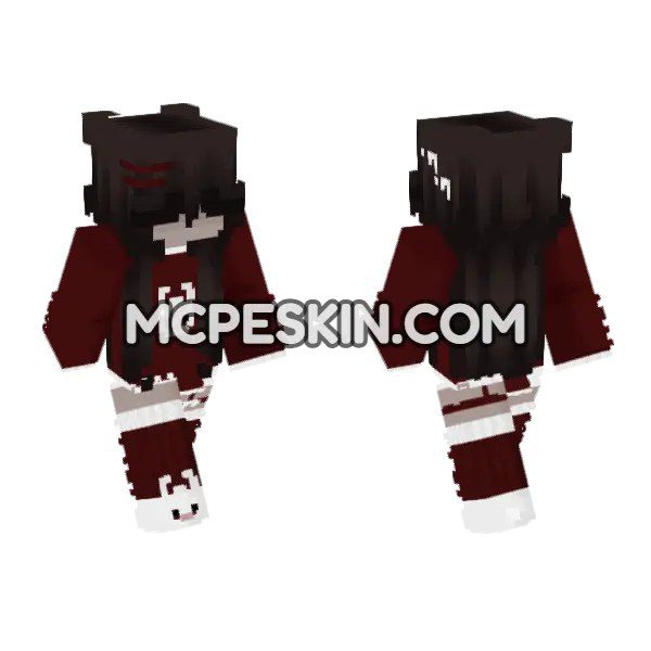 Dark Red Hoodie Outfit