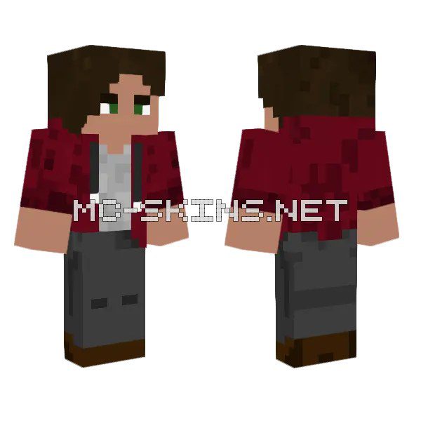 Dark Red Jacket Outfit