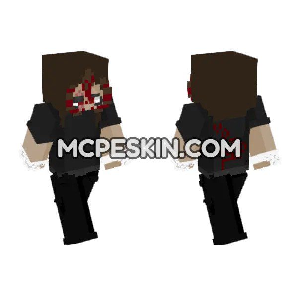 Dark Suit With Red Markings