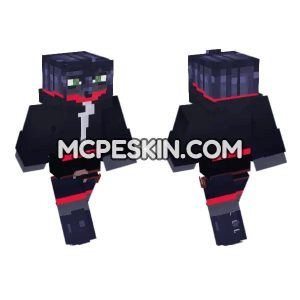 Dark Uniform With Red Accents