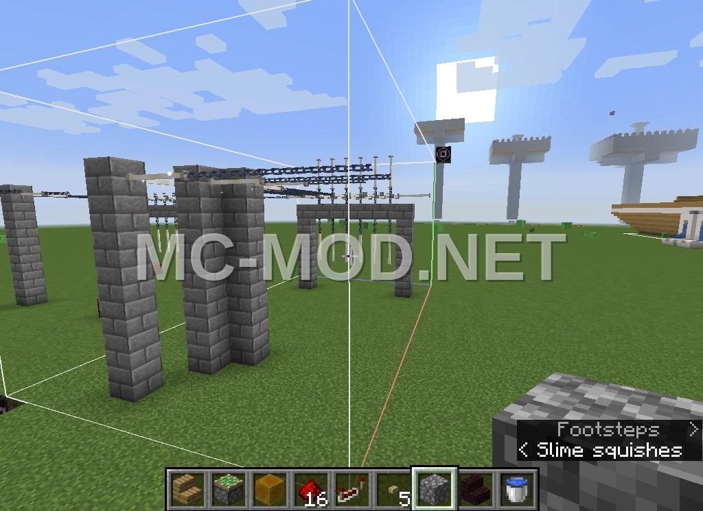 Mock Electrical Grid Decoration