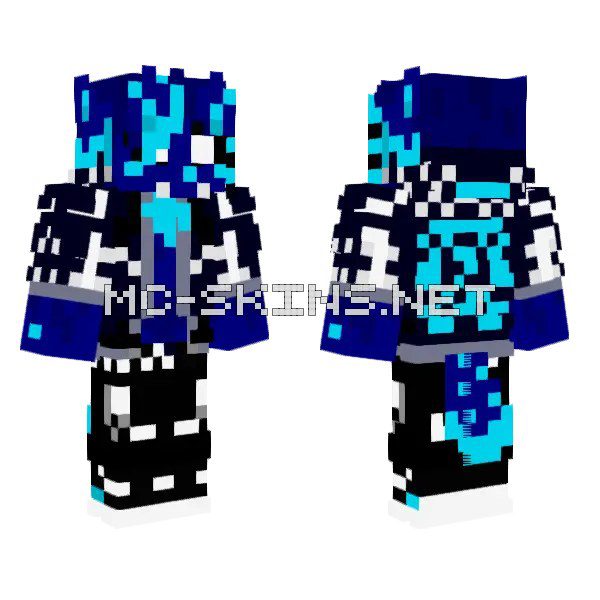 Glitching Blue Entity