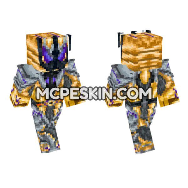 Golden Cybernetic Warrior