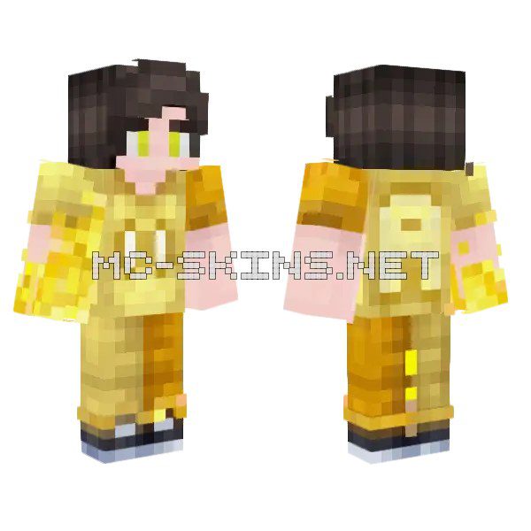 Golden Hoodie Girl