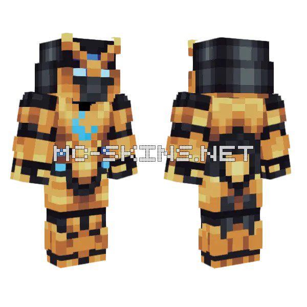 Golden Robot Warrior