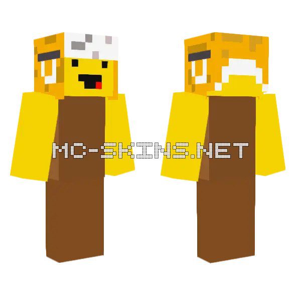 Goofy Yellow Character