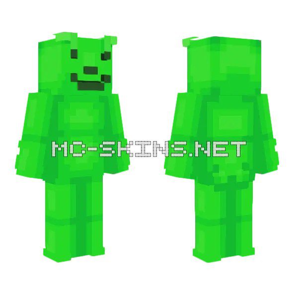 Green Blob Character