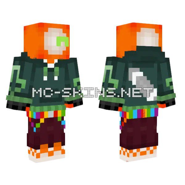 Green Hoodie Gamer