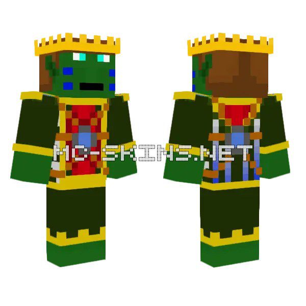 Green Reptilian Warrior