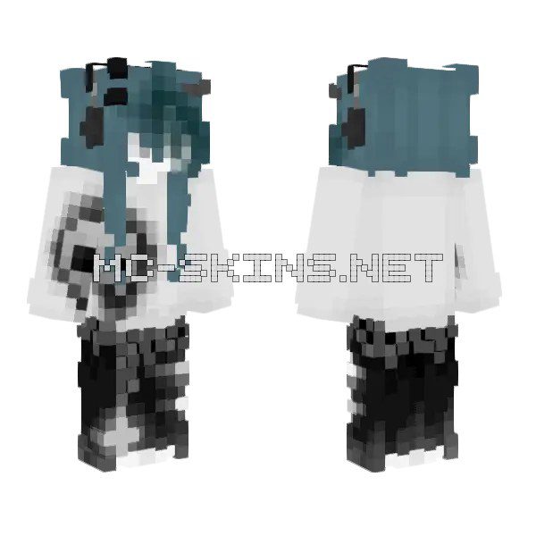 Grey Hooded Figure