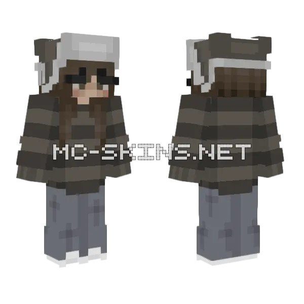 Grey Hooded Figure