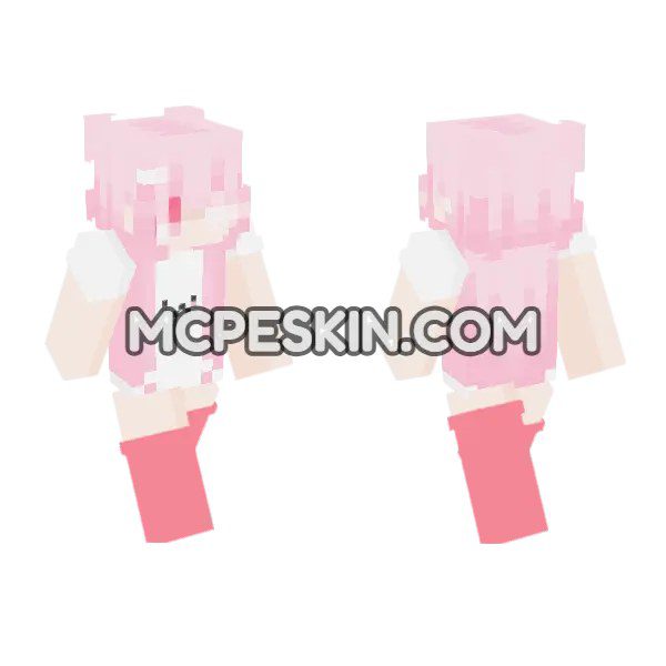 Kawaii Pink Haired Girl