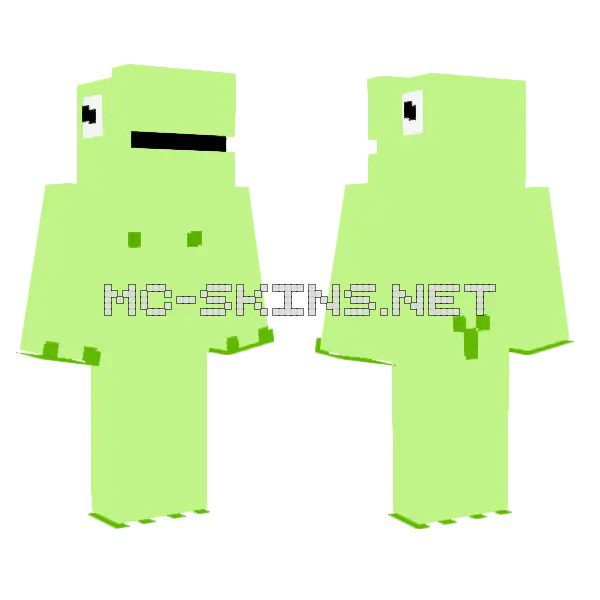 Lime Green Blob Creature