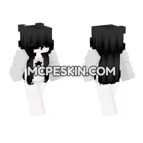 Monochrome Anime Girl