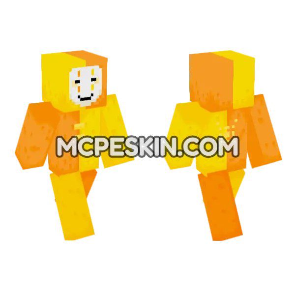 Orange and Yellow Jester