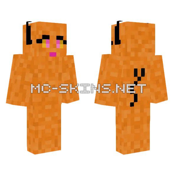 Orange Blob Monster