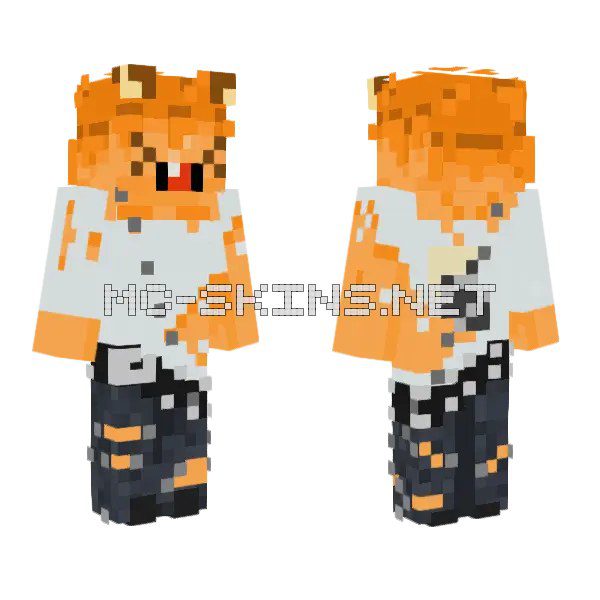 Orange Fox Boy