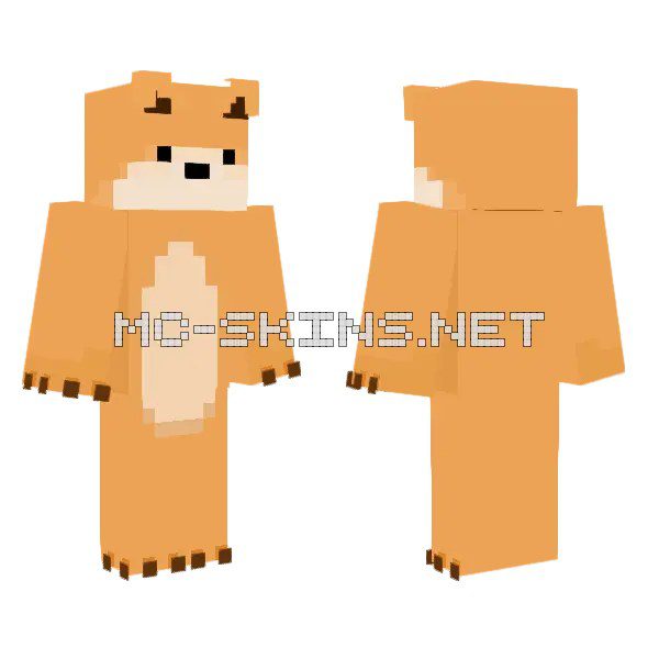 Orange Fox Fur