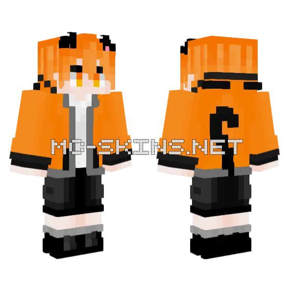 Orange Fox Hoodie