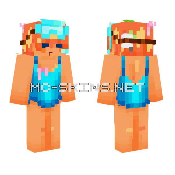Orange Fruit Girl