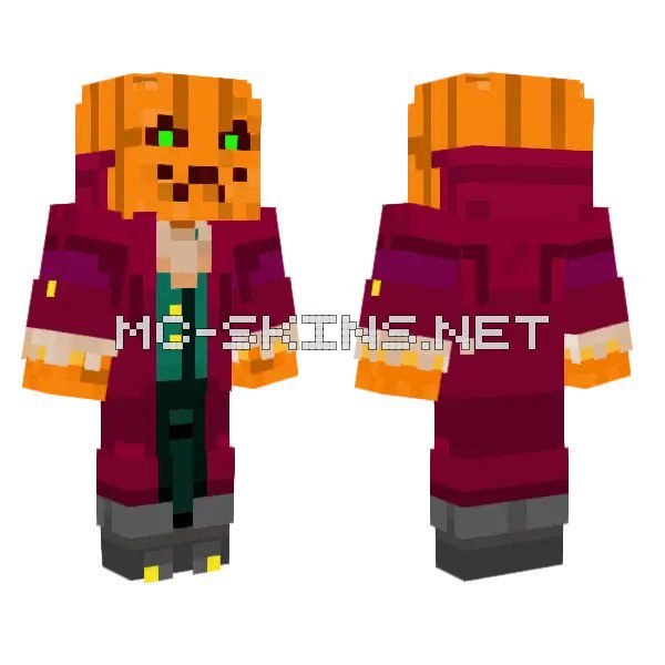 Orange Pumpkin Head