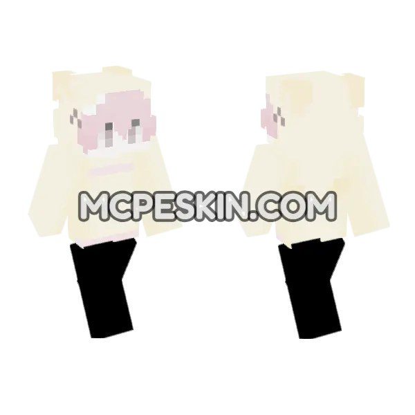 Pale Blonde Anime Girl