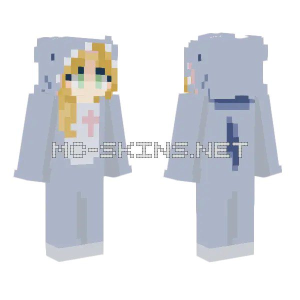 Pale Blue Nurse Outfit
