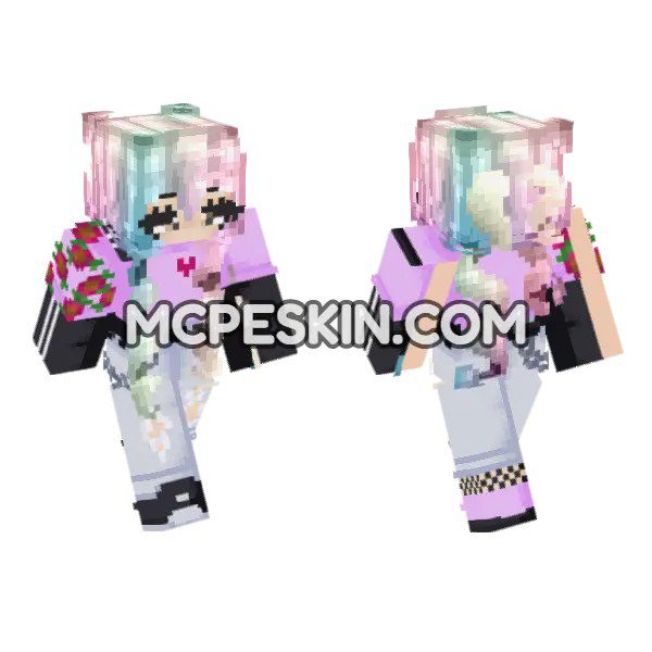 Pastel Hair Girl