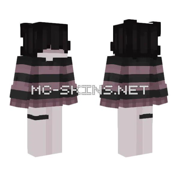 Pink and Black Stripes