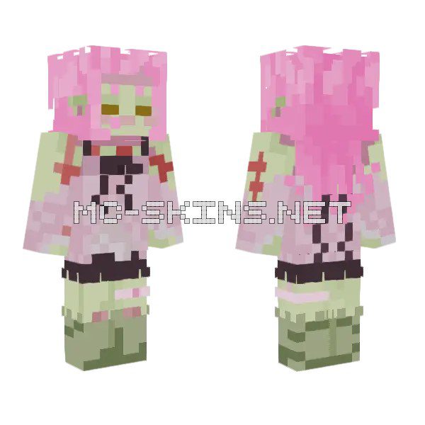 Pink and Green Golem