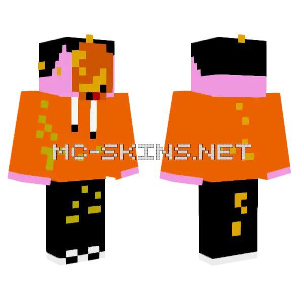 Pink and Orange Jester