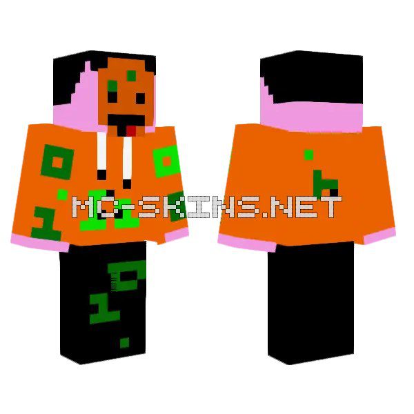 Pink and Orange Jester