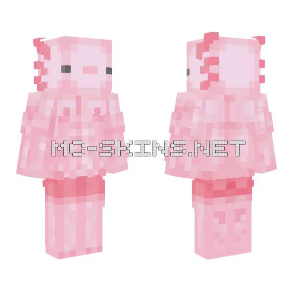 Pink Axolotl Skin