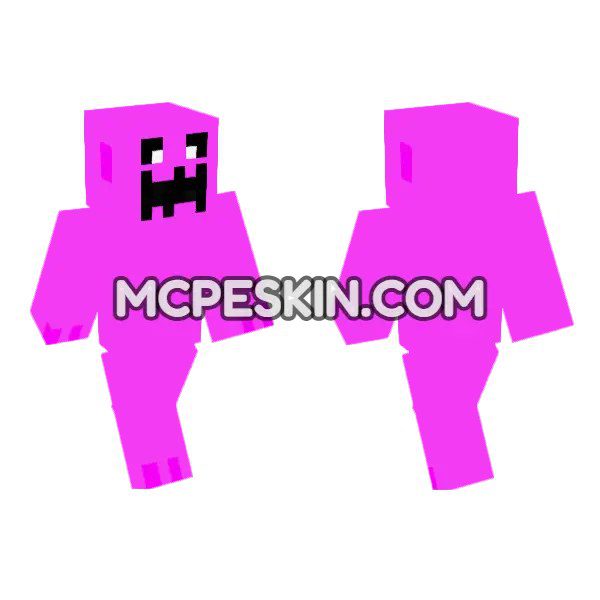 Pink Blob Monster