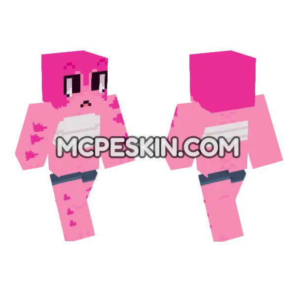 Pink Blob Monster