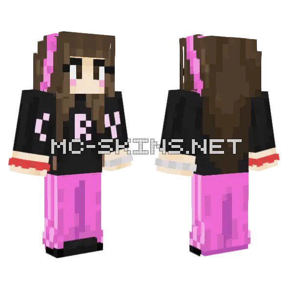 Pink Bow Girl