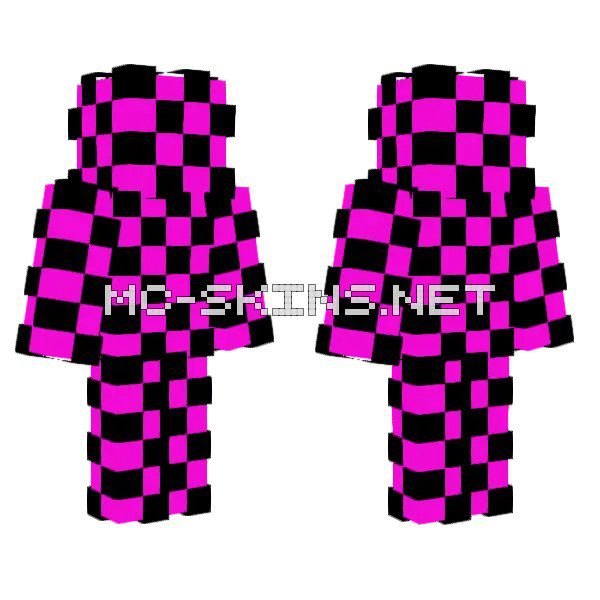 Pink Checkerboard Jester