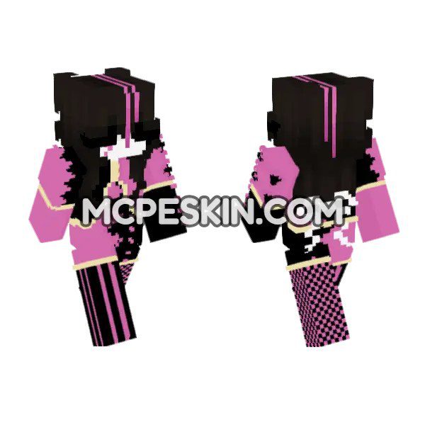 Pink Goth Dress