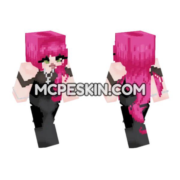 Pink Haired Girl Outfit