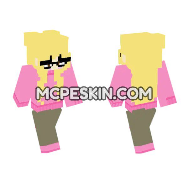 Pink Hoodie Girl
