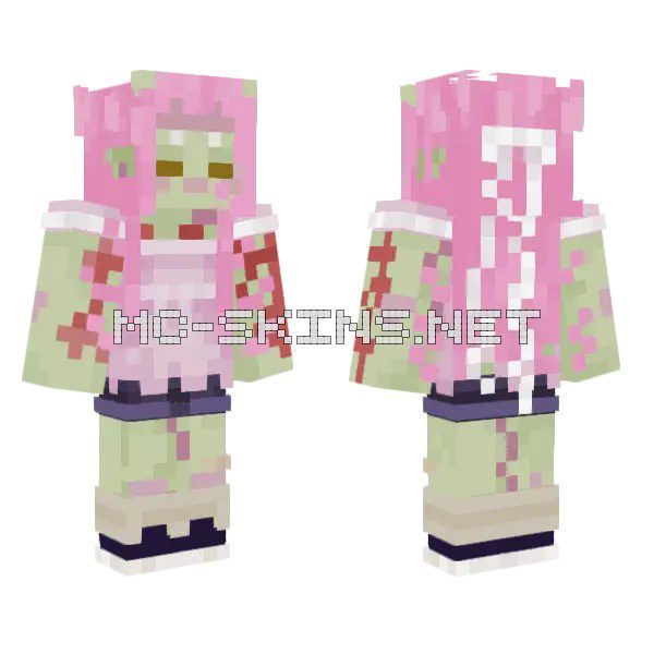 Pink Kimono Girl